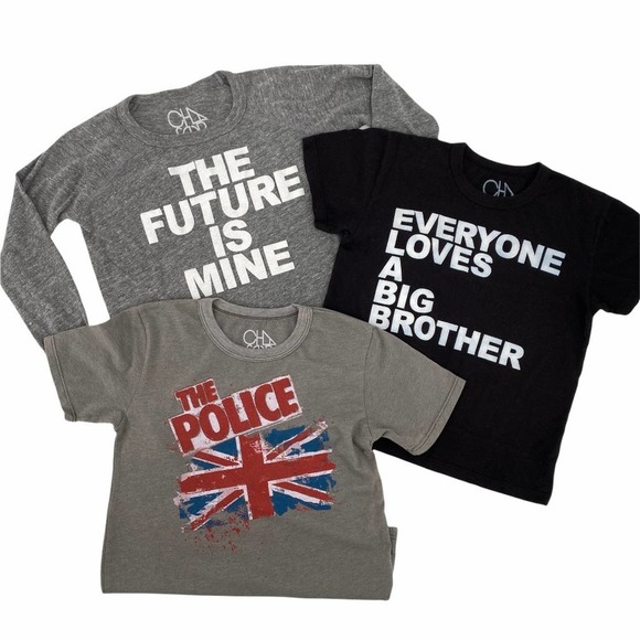 Chaser Other - NEW Bundle of Three Chaser Kids Tees Sizes 6 7/8